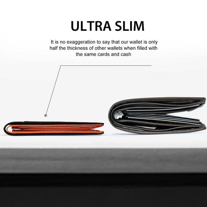 LAST DAY PROMOTION SAVE $20 Mens Slim Wallet Rfid Blocking