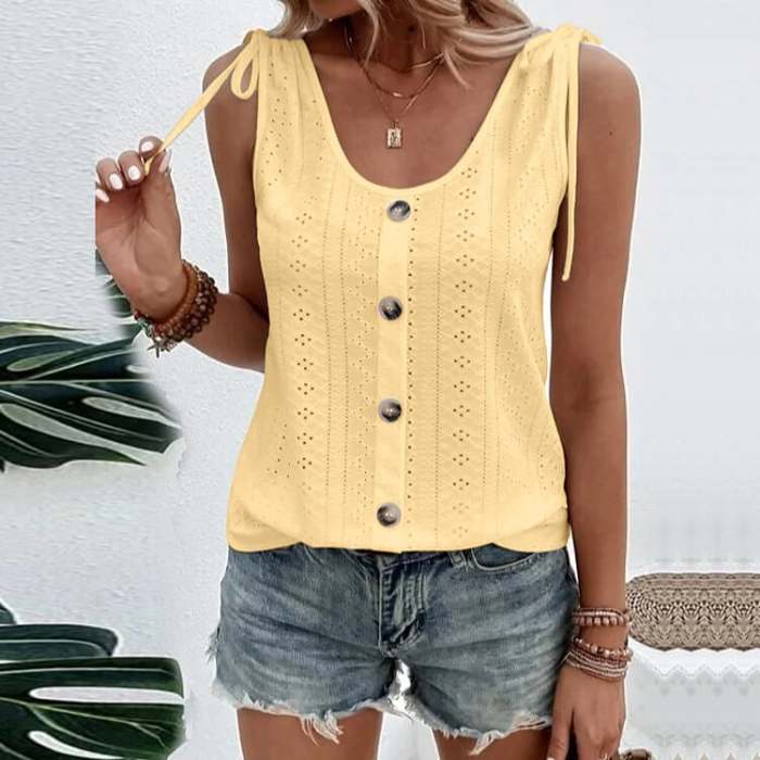 plus size solid color U-neck back heart T-shirt