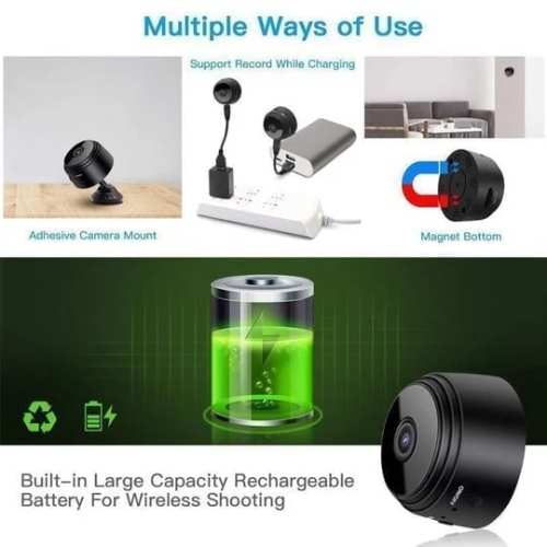 Mini 1080p HD Wireless Magnetic Security Camera