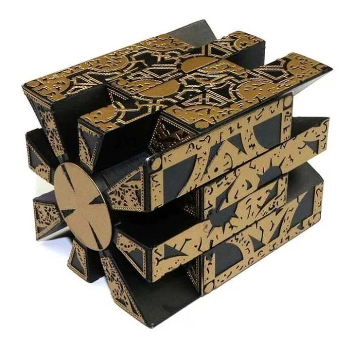 Removable  Puzzle Box with Stand-Lament Configuration