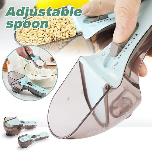Adjustable Measuring Spoon 2Pcs Set