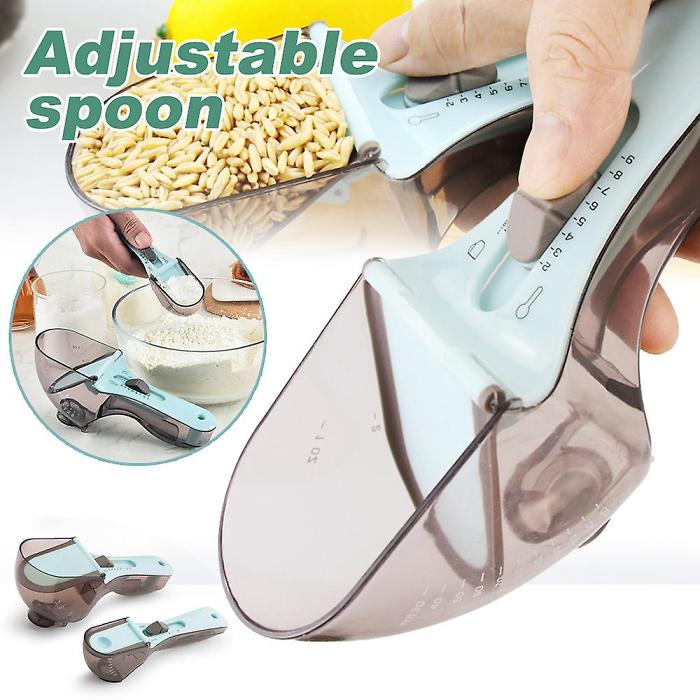 Adjustable Measuring Spoon 2Pcs Set