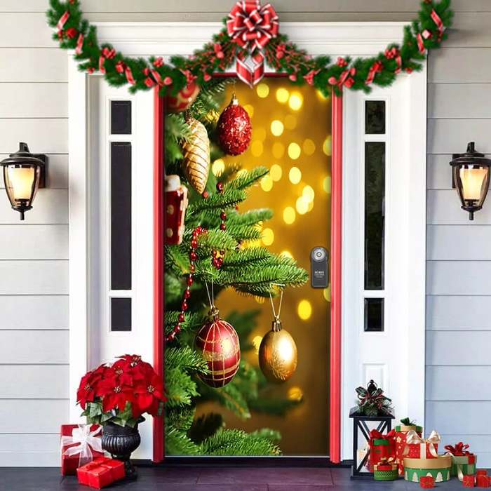 Christmas Door Covers