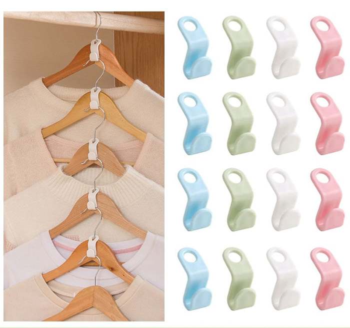 【The 2024 The best closet helper】Space-Saving Clothes Hanger Connector Hooks