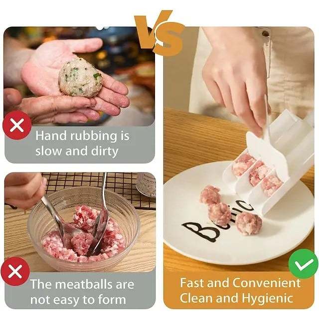 2023 Christmas Hot Sale 40%OFFKitchen Triple Meatball Mold - BUY 2 GET 1 FREE NOW