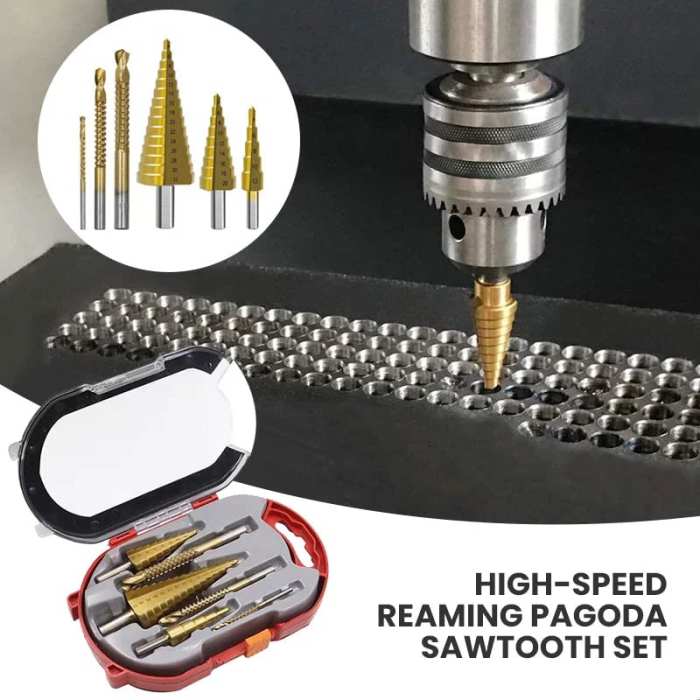 High-speed Reaming Pagoda Sawtooth Set