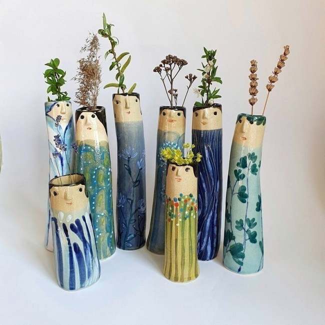 Mother's Day -Spring Family Bud Vases