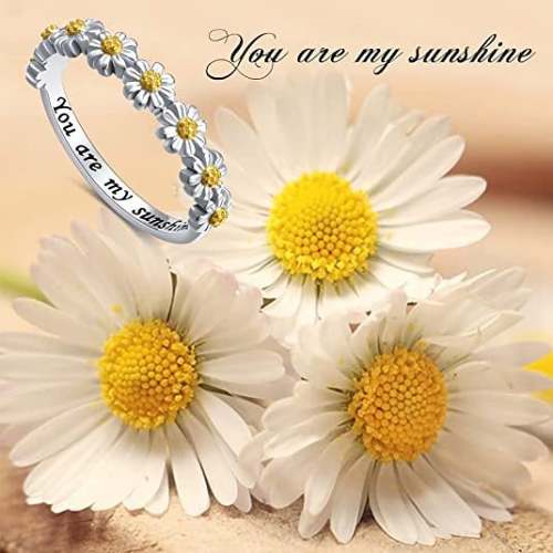 You Are My Sunshine Daisy Ring