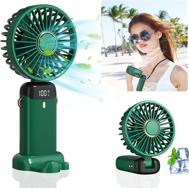 LAST DAY 49% OFF-2024 New Upgrade LED Mini Handheld Fan