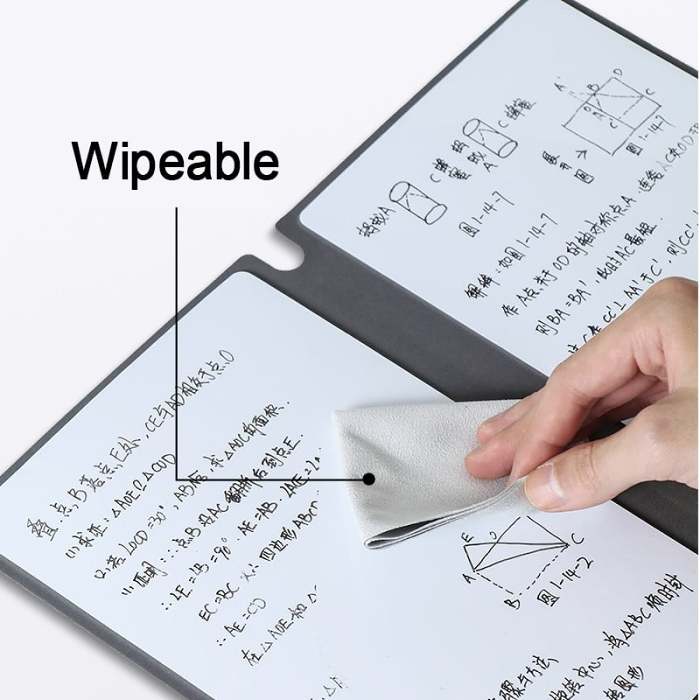 Smart Reusable Leather Notebook