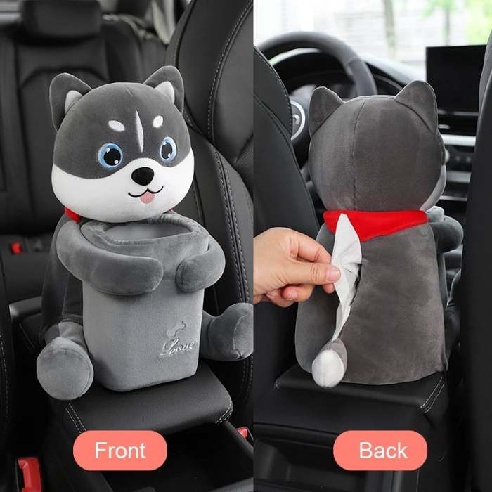 Cute Plush Doll Tissue Box