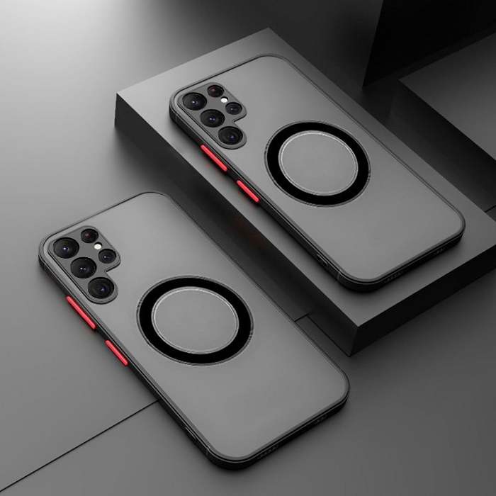Translucent Magnetic Shockproof Case For Samsung