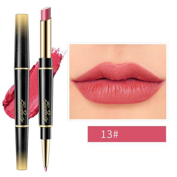 BIG SALE - HALF PRICEDouble ended lipstick Automatic Lip Liner Matte Waterproof Non-fading Non-stick Lipstick