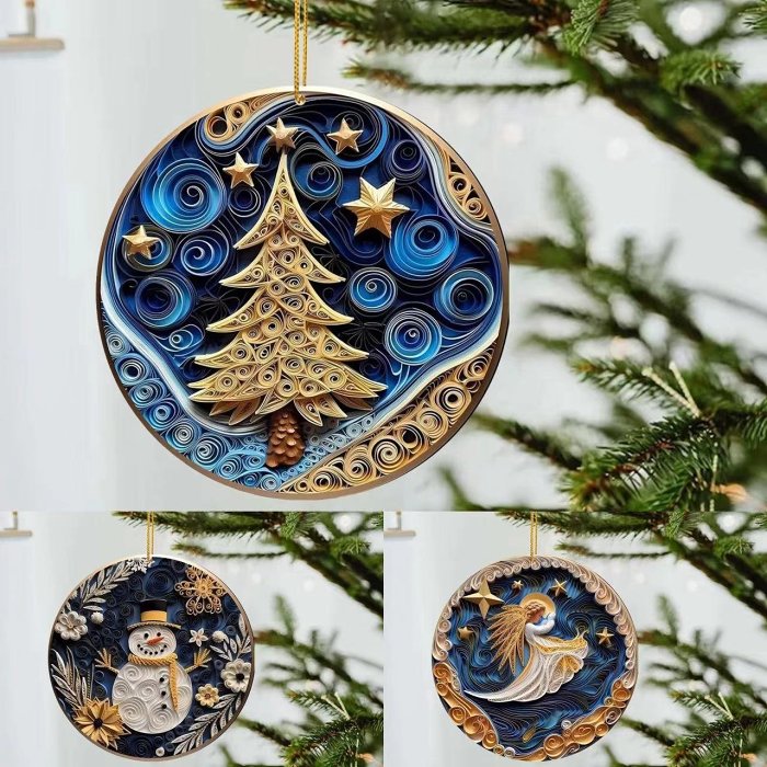 2023 Handmade Ornaments With Good Wishes
