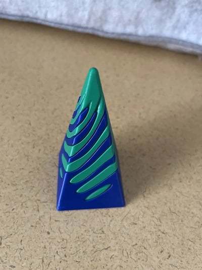 Impossible Pyramid Passthrough Sculpture