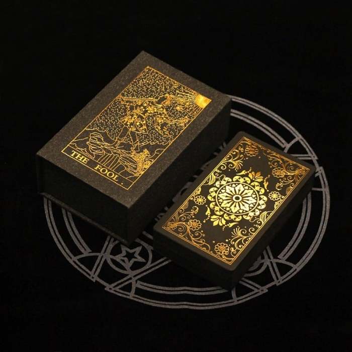 Explore the Mystical World of Tarot Gold Foil Tarot