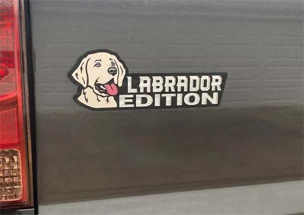 Dog Car Badge Laser Cutting Car Emblem