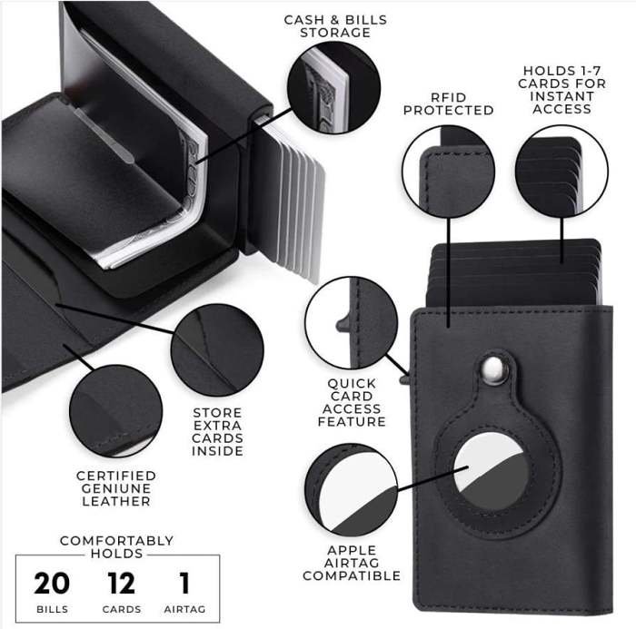 SLIDE WALLET - PREMIUM LEATHER