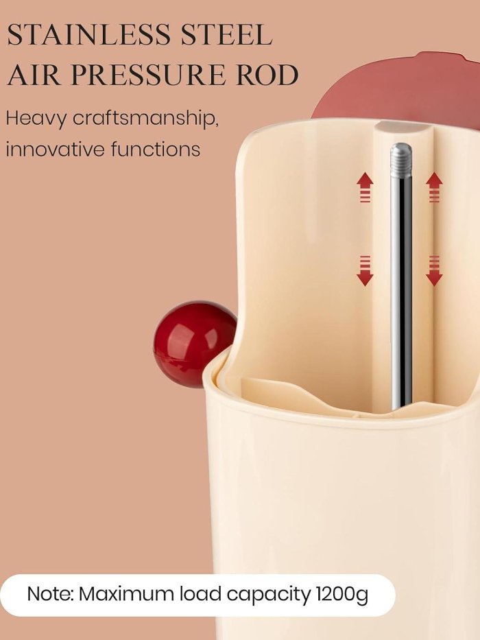 Automatic Lifting Makeup Brush Storage Bucket