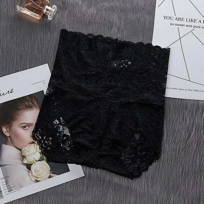 5 PCS SET - Sexy High Waist Pretty Lace Panties
