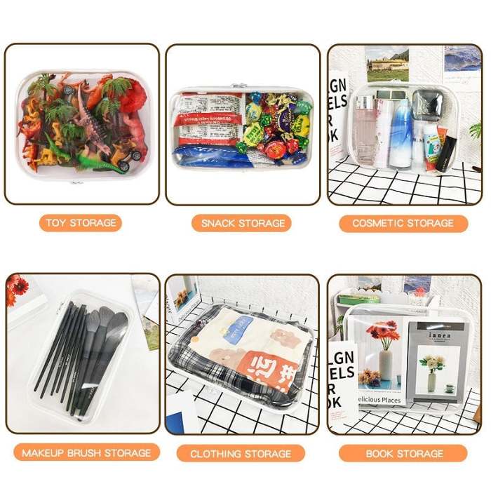 Portable Transparent Storage Box