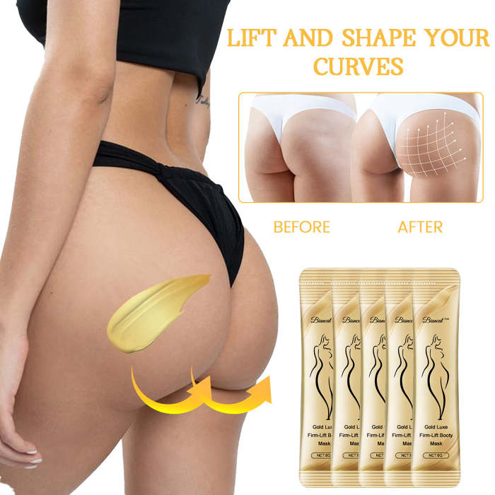 : %  Biancat Gold Luxe Firm-Lift Booty Mask
