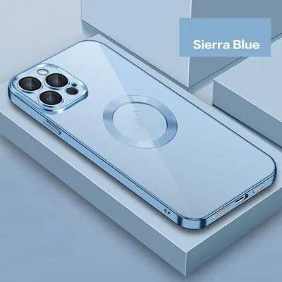 New Version 2.0 Transparent Electroplated iPhone Case With Camera Protector- Available For Newest iPhone 14