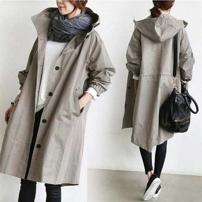 Hooded Windbreaker