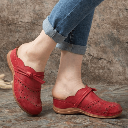Women Orthopedic Hollow Carved Walking Sandals