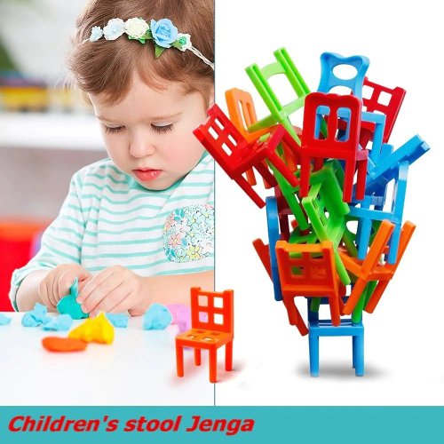 Chairs Stacking Tower Balancing Game (18pcs)- BUY 3 GET 1 FREE