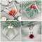1 SET (Robin+Holly+Mistletoe+Rudolph)