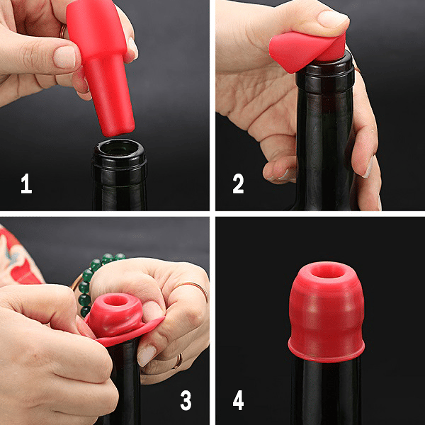 2024 New Year Hot Sale 40%OFFReusable Sparkling Wine Bottle Stopper