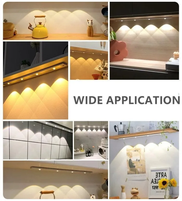 THREE color temperature led motion sensor cabinet light