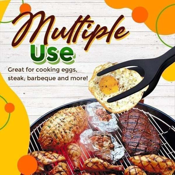 2-In-1 Spatula & Tongs