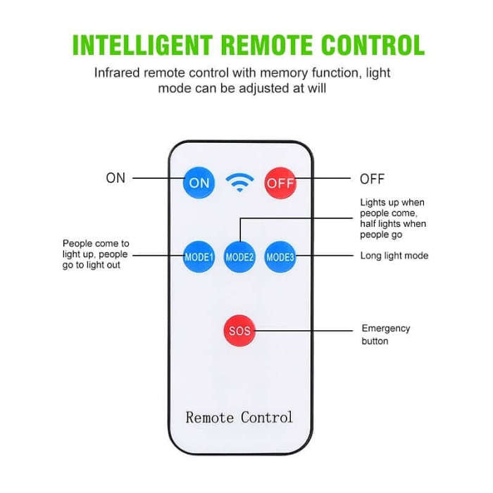 SOLAR LED LAMP 6000 LUMENS