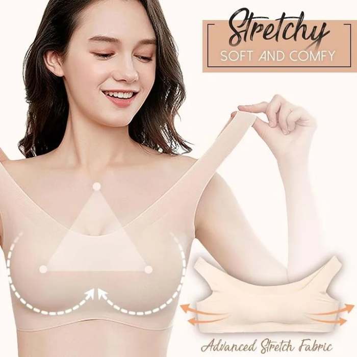 Plus Size Ultra Comfort Seamless Shaping Wireless Support Bra