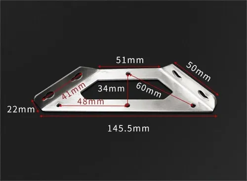 HOT SALE-Stainless Steel Multifunction Triangle Corner Brace