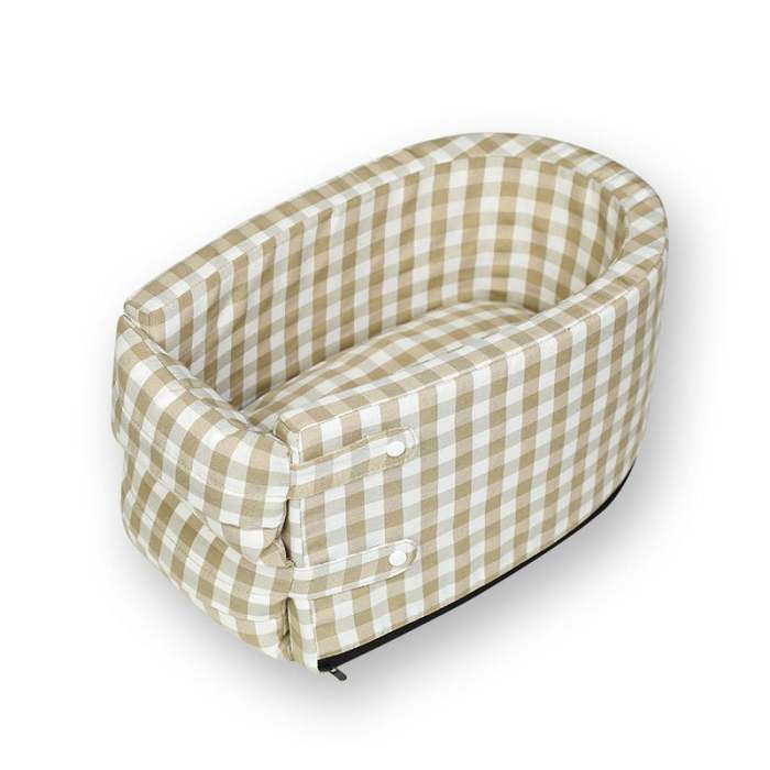 Snuggly-Safe Puppy Car Seat