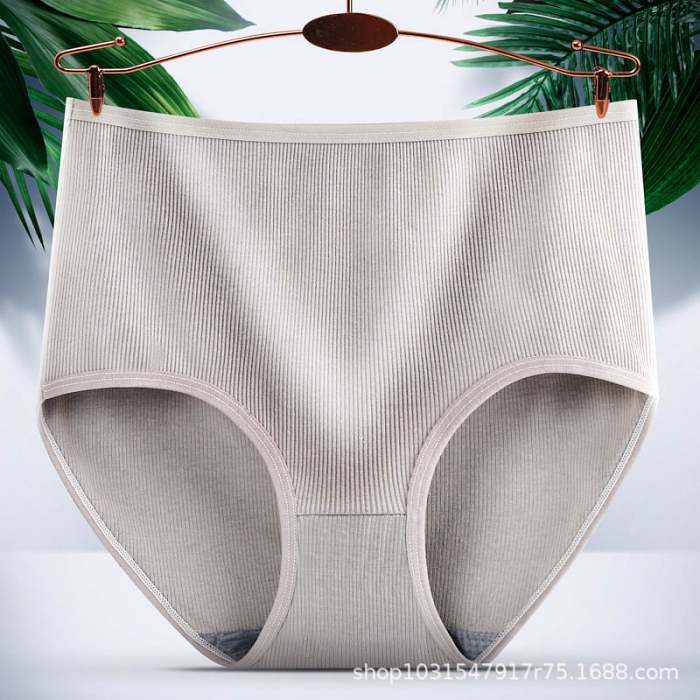 ladies high waist butt lift  hygroscopic underwear