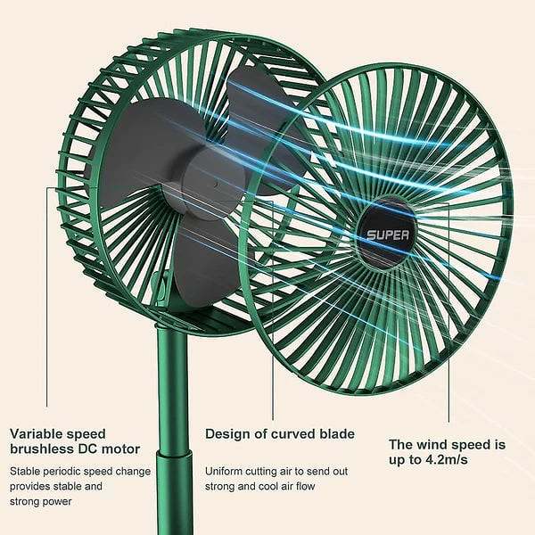 Telescopic Folding Fan