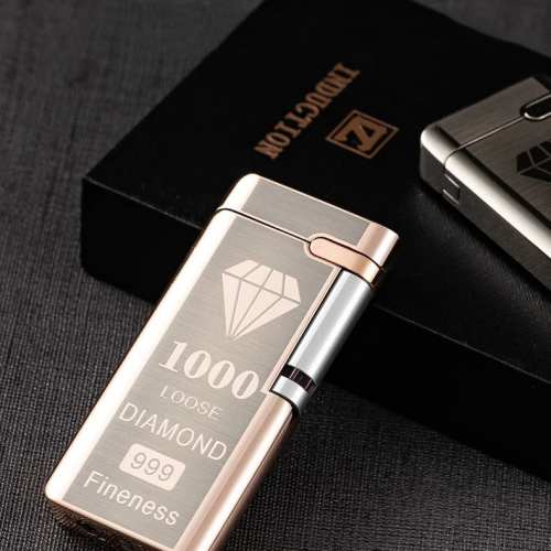 Electronic Sensor Windproof Red Flame Lighter