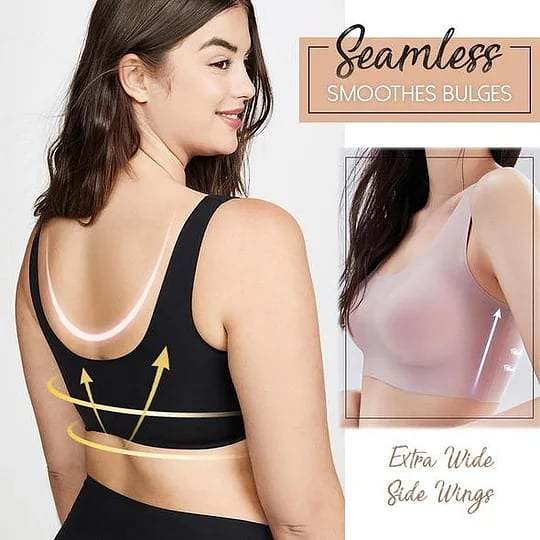 Plus Size Ultra Comfort Seamless Shaping Wireless Support Bra