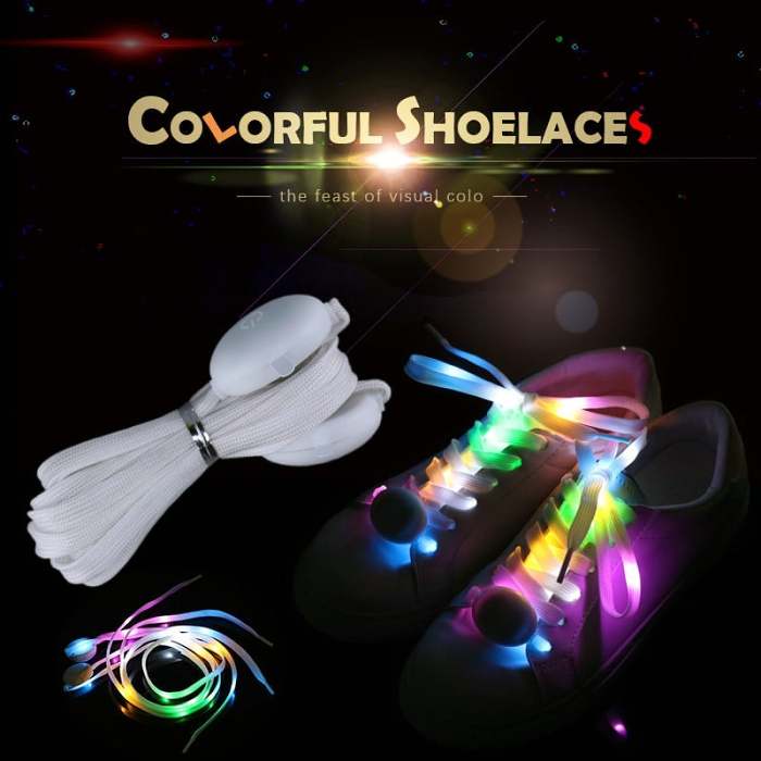 LED Flashing Shoestrings