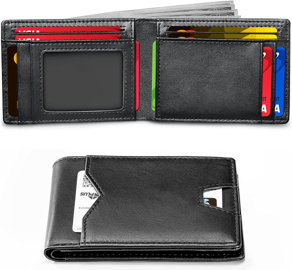 LAST DAY PROMOTION SAVE $20 Mens Slim Wallet Rfid Blocking