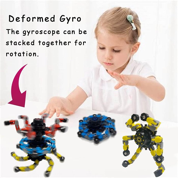 Transformable Fingertip Spinners (BUY 2 GET 2 FREE NOW)