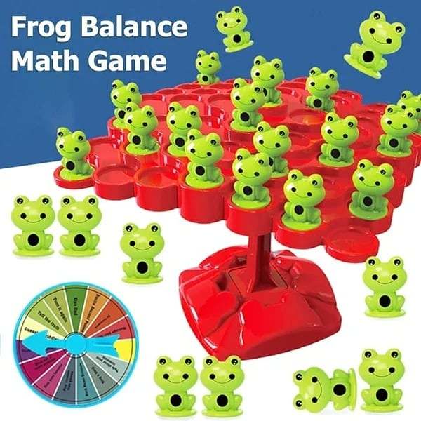 Children's Frog Balance Toy Set