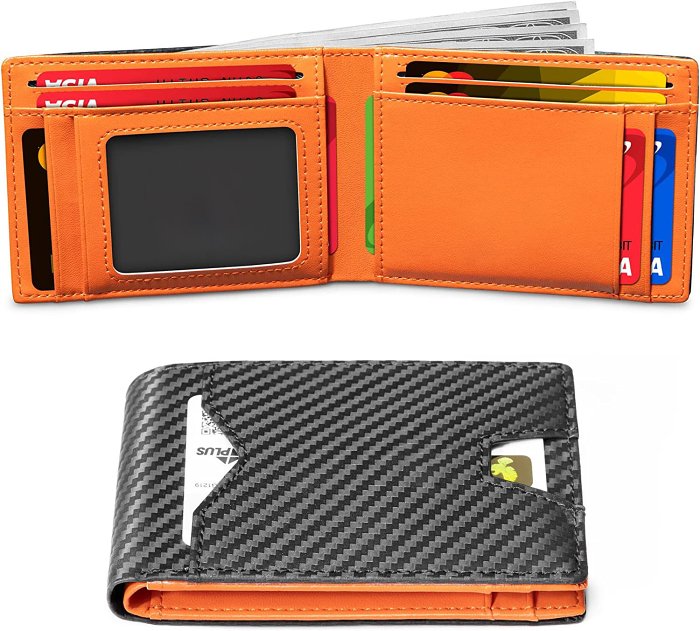 LAST DAY PROMOTION SAVE $20 Mens Slim Wallet Rfid Blocking