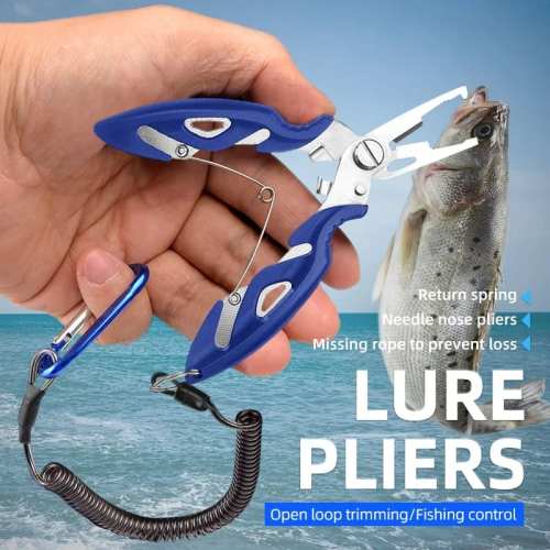 Multifunctional fishing pliers set（  Plier+Anti-drop cord+bag）