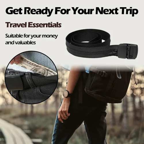Hot Selling NowHidden Money Pouch Travel Anti-Theft Security Waist Wallet
