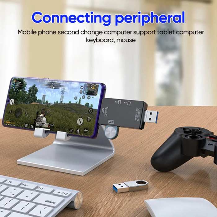 6-in-1 Smart Media Card Reader